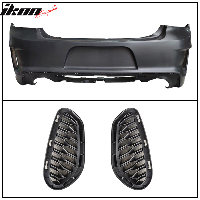2015-2023 Dodge Charger Widebody Gloss Whole Bumper Kits Diffuser PP