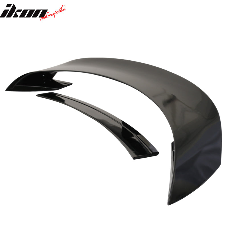 2015-2023 Ford Mustang GT350R Style Glossy Black Rear Spoiler Wing ABS