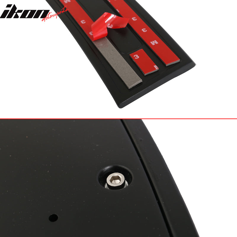 2015-2023 Ford Mustang GT350R Style Glossy Black Rear Spoiler Wing ABS