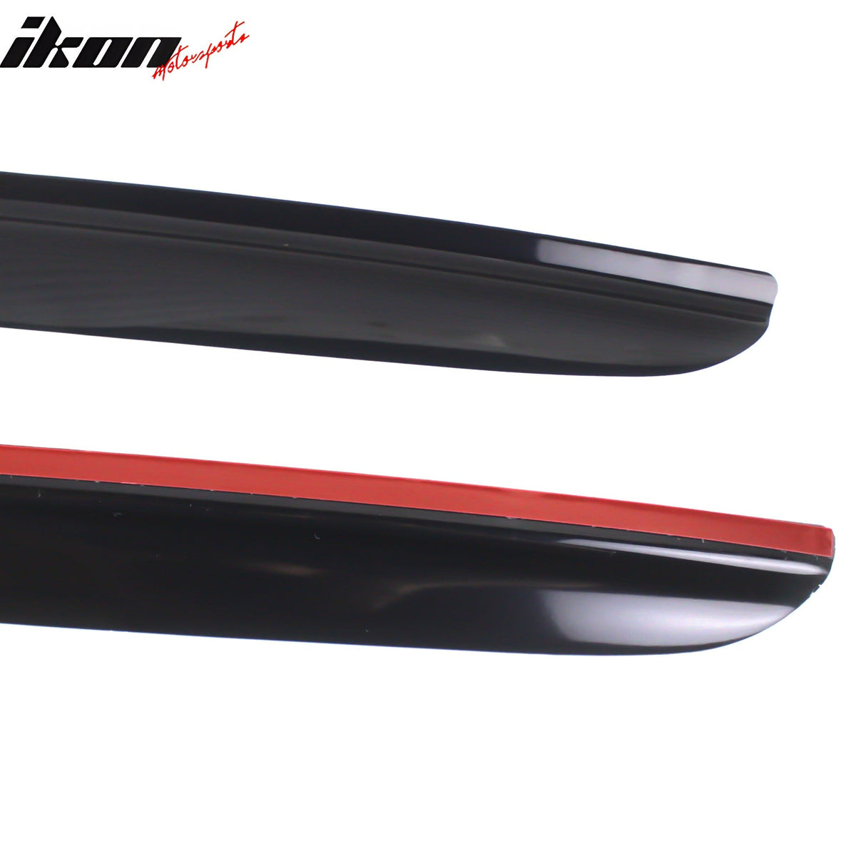 2015-2024 Ford Mustang Coupe Window Visors Slim Smoke Tinted Acrylic