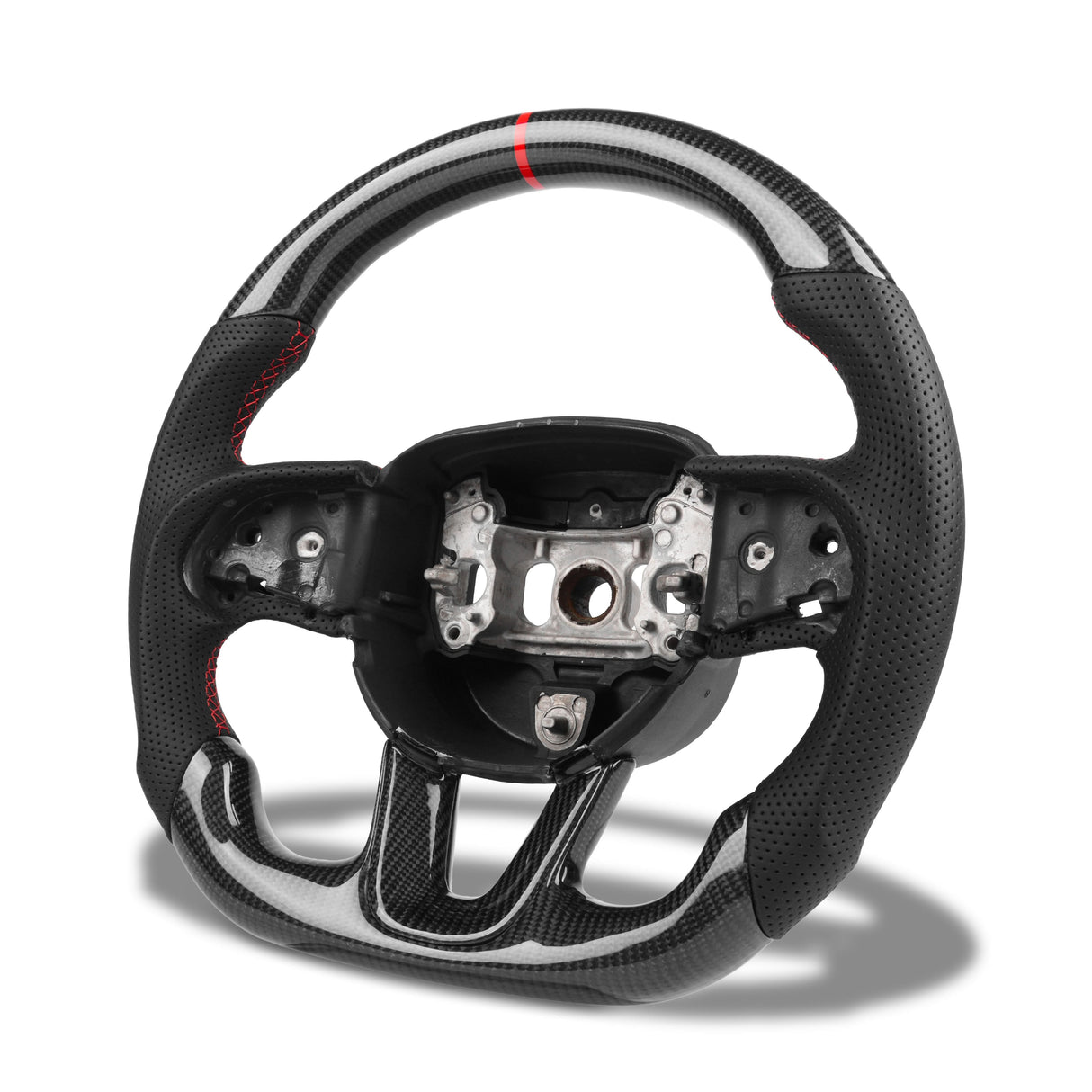 2015-2024 Dodge Challenger Carbon Fiber Steering Wheel Core Pre Manufactured