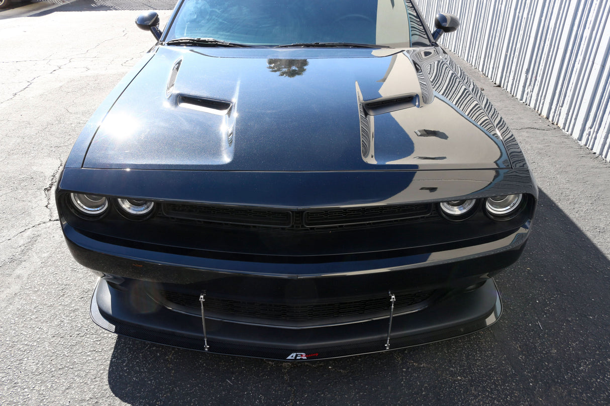 Dodge Challenger Scat Pack/ SRT Carbon Fiber Front Wind Splitter 2015 - 2023