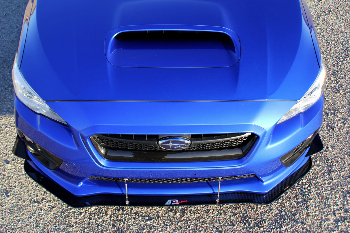 Subaru WRX Carbon Fiber Wind Splitter w/ Rods 2015-2017 (WRX Only)
