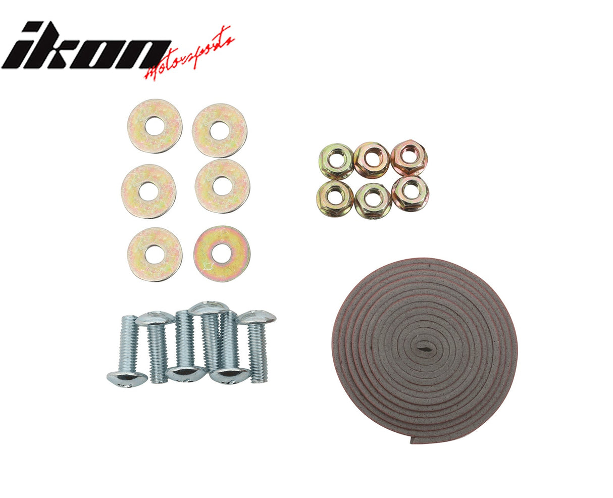 2016-2017 Honda Accord Sedan HFP Style Front Bumper Lip Apron 2PC PU