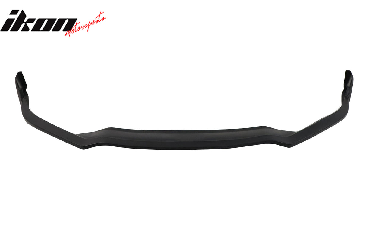 2016-2018 Nissan Maxima Unpainted Black Front Bumper Lip Splitter PU