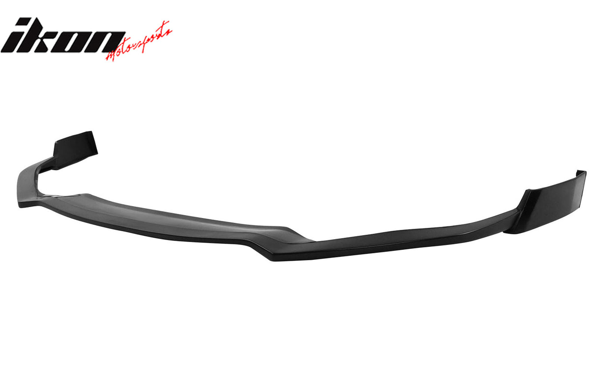 2016-2018 Nissan Maxima Unpainted Black Front Bumper Lip Splitter PU