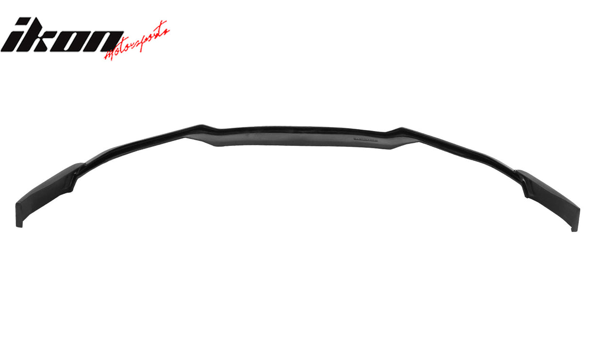 2016-2018 Nissan Maxima Unpainted Black Front Bumper Lip Splitter PU