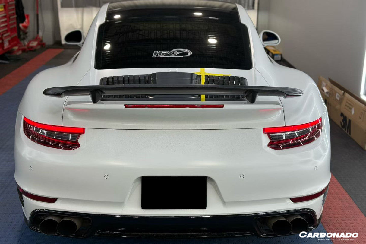 2016-2019 Porsche 911 991.2 Turbo S Carbon Fiber OEM Up Wing Spoiler