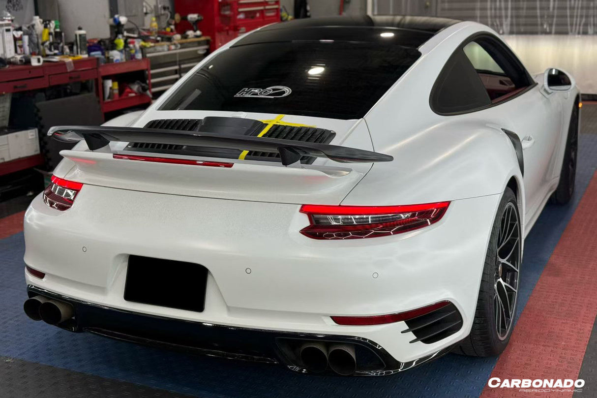2016-2019 Porsche 911 991.2 Turbo S Carbon Fiber OEM Up Wing Spoiler