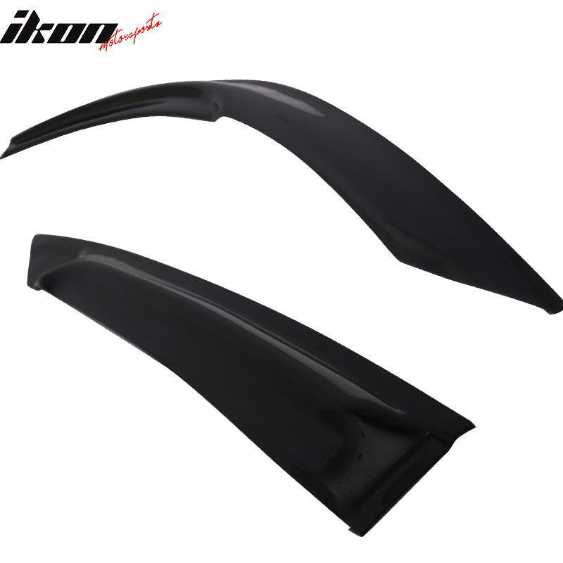 2016-2020 Honda Civic Coupe Mugen Style Window Visors Rain Wind Guards