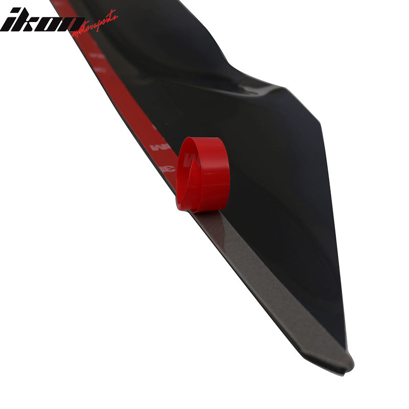 2016-2020 Honda Civic Coupe Mugen Style Window Visors Rain Wind Guards