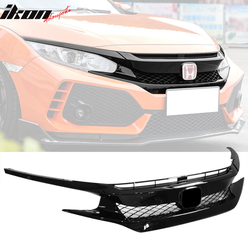 2016-2021 Honda Civic 10TH Gen FK8 Grill Type R Bumper Car Grille