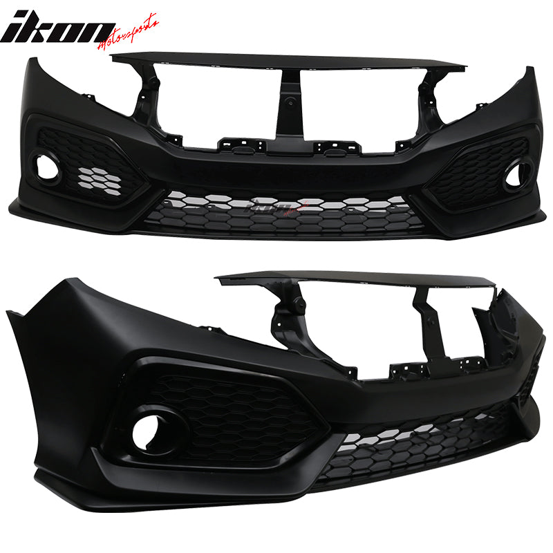 2016-2021 Honda Civic Si Sedan Coupe OE Style Front Bumper PP