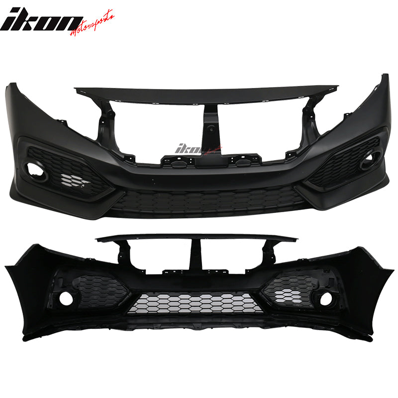 2016-2021 Honda Civic Si Sedan Coupe OE Style Front Bumper PP