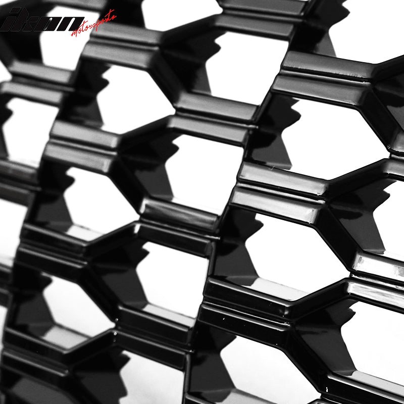 2016-2021 Honda Civic Coupe Sedan Hatchback Mesh Grille w/2PC Eyebrows