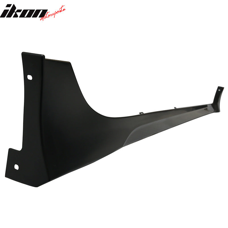 2016-2021 Honda Civic Sedan HFP Style Unpainted Black Side Skirts PP