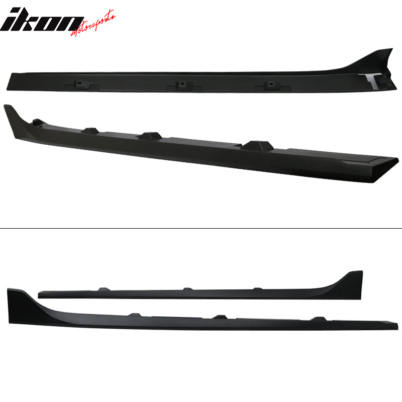 2016-2021 Honda Civic Type R Unpainted Side Skirts Step Extensions PP