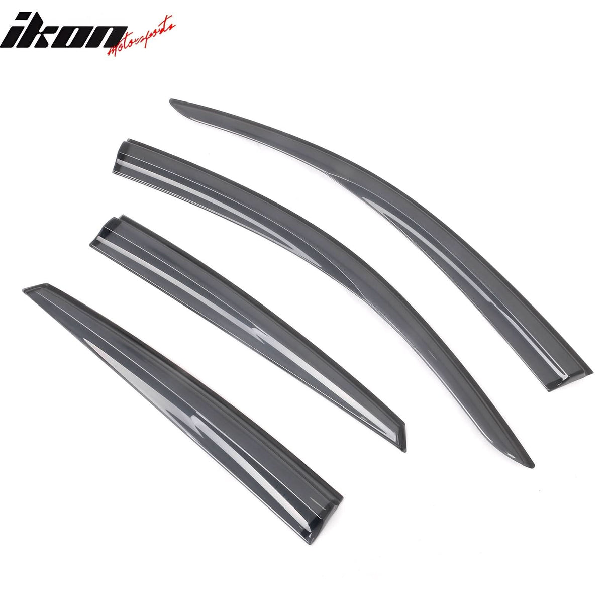 2016-2021 Honda Civic Sedan Transparent Smoke Window Visors Acrylic