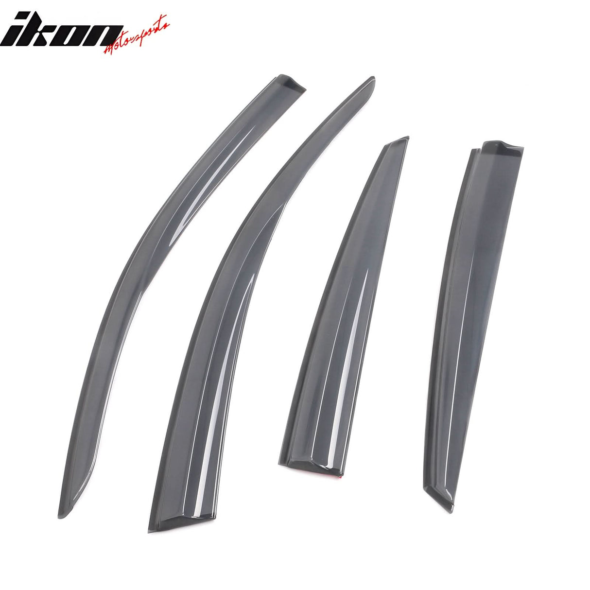 2016-2021 Honda Civic Sedan Transparent Smoke Window Visors Acrylic