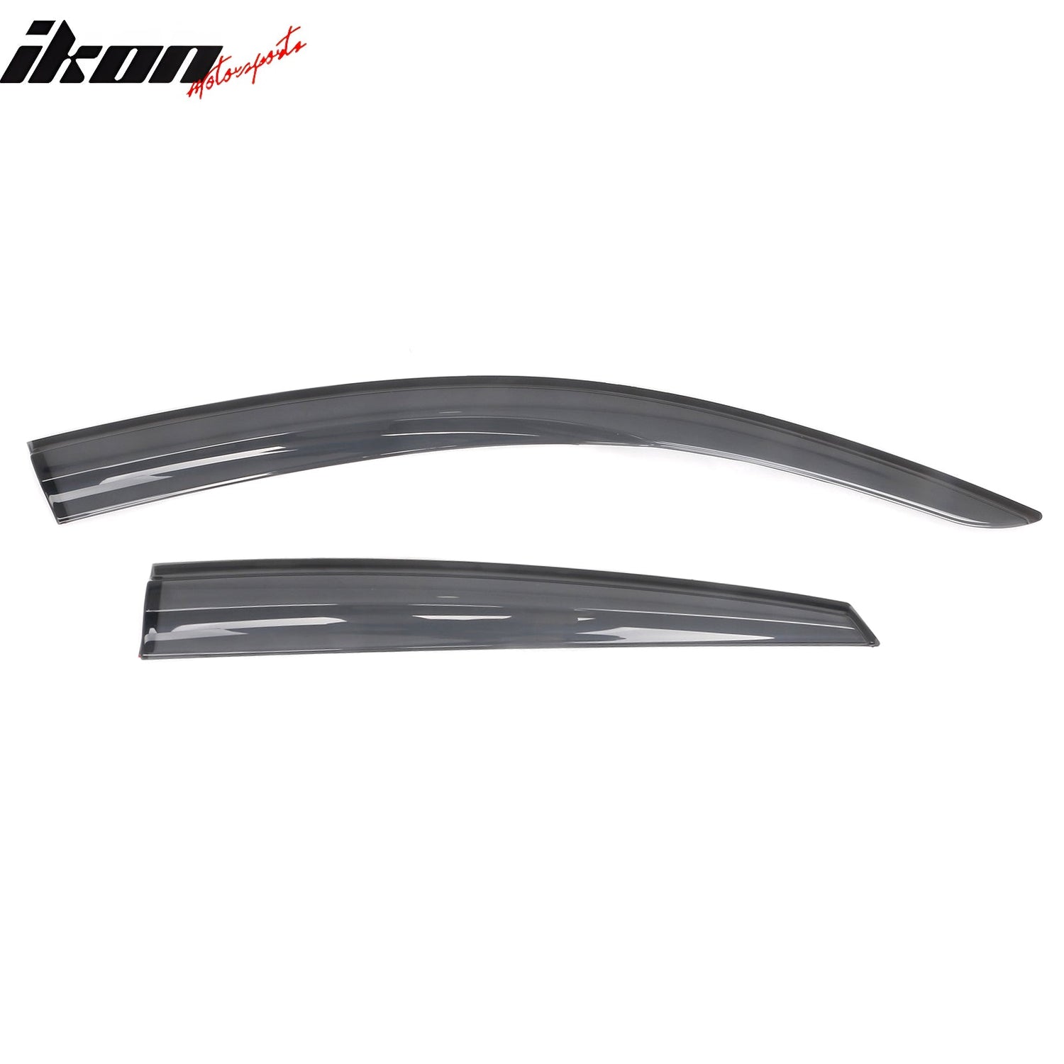 2016-2021 Honda Civic Sedan Transparent Smoke Window Visors Acrylic