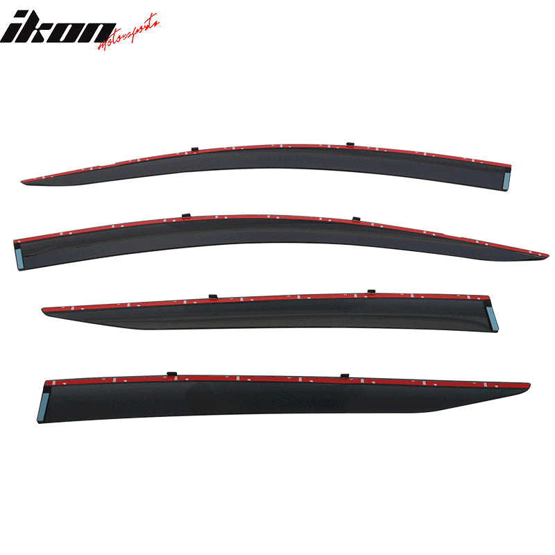 2016-2022 Toyota Prius And Prius Prime Slim Window Visor Polycarbonate