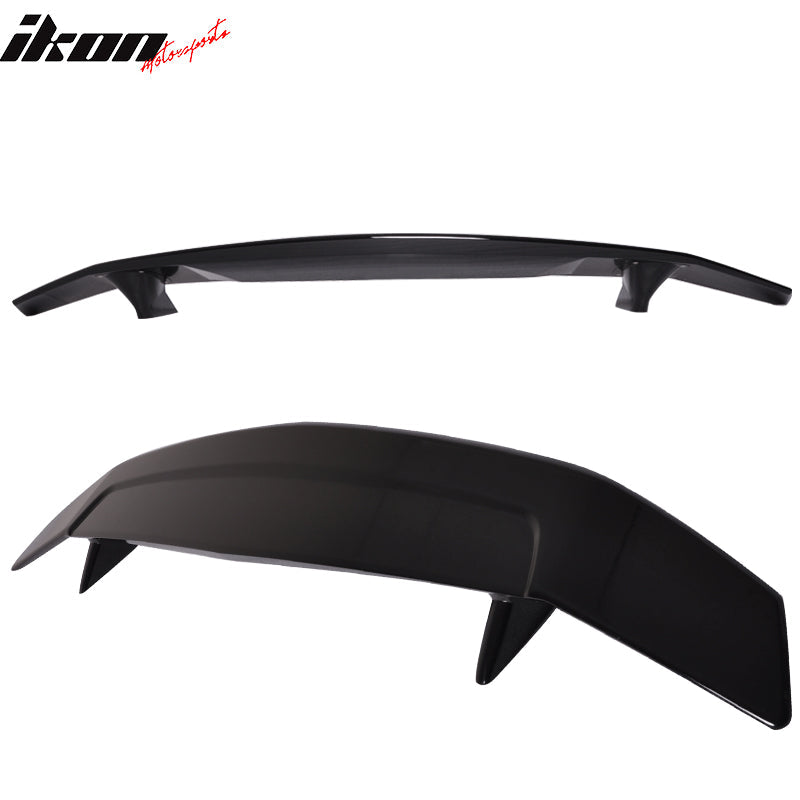 2016-2023 Mazda Miata IKON Type A Glossy Black Rear Spoiler Wing ABS