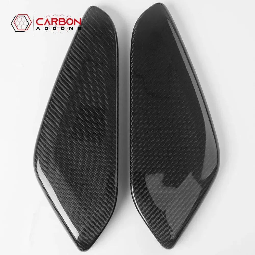 2016-2024 Camaro Carbon Fiber Knee Pads Covers