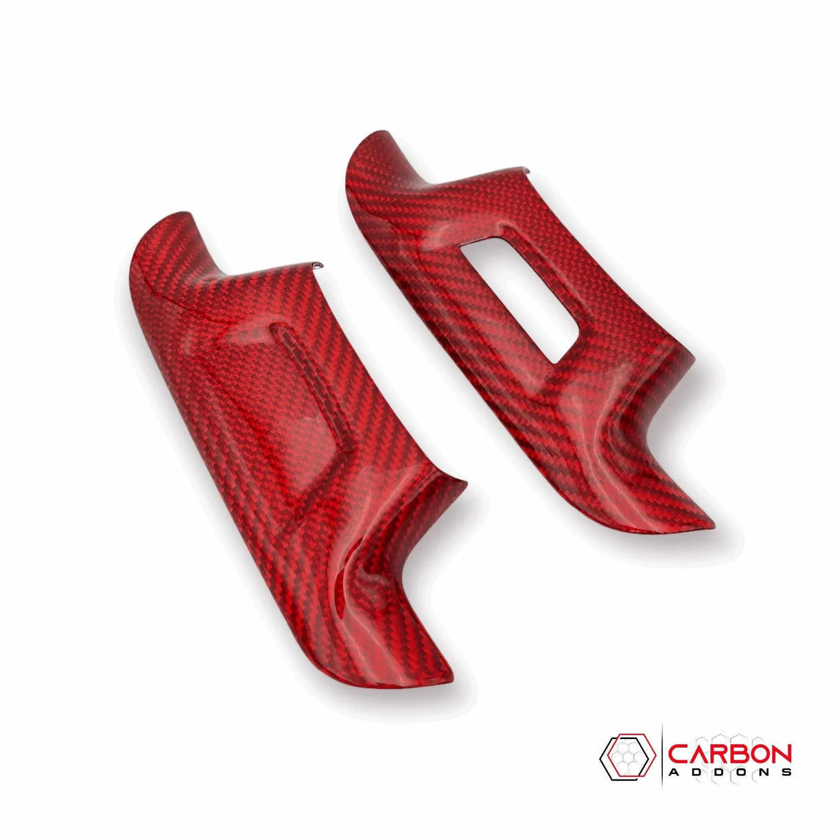 2016-2024 Camaro Carbon Fiber Lower Steering Wheel Emblem Trim Cover