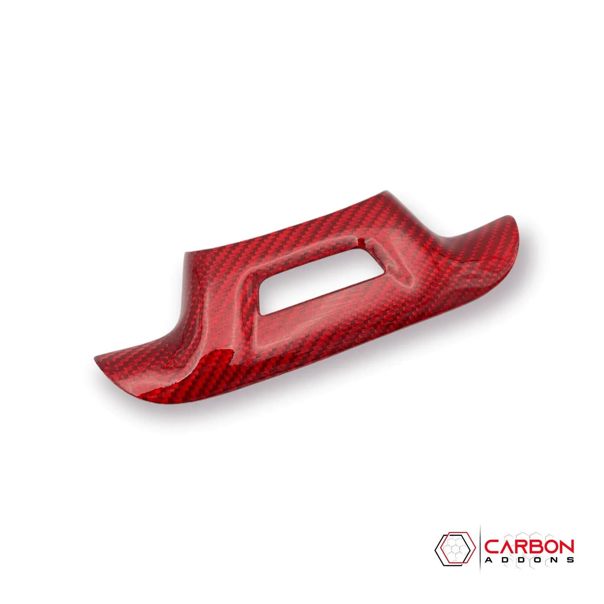 2016-2024 Camaro Carbon Fiber Lower Steering Wheel Emblem Trim Cover