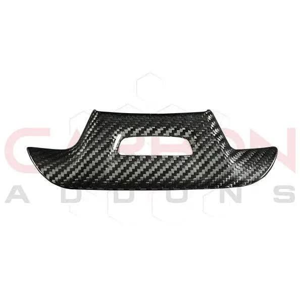 2016-2024 Camaro Carbon Fiber Lower Steering Wheel Emblem Trim Cover