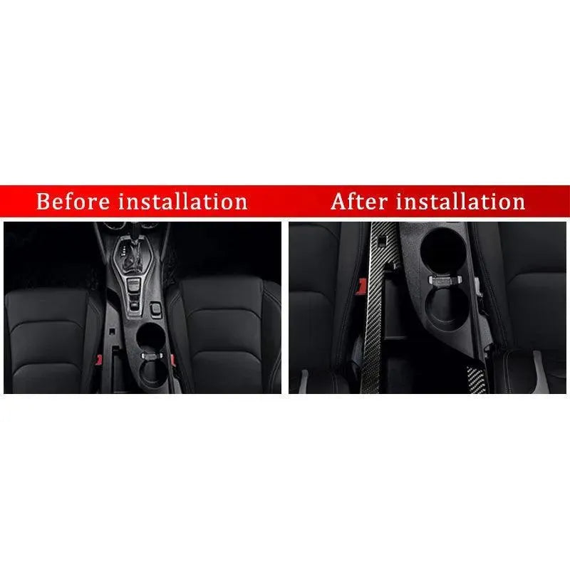 2016-2024 Camaro Real Carbon Fiber Center compartment Trim Overlay