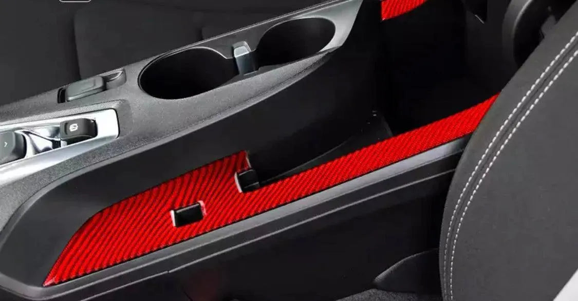 2016-2024 Camaro Real Carbon Fiber Center compartment Trim Overlay