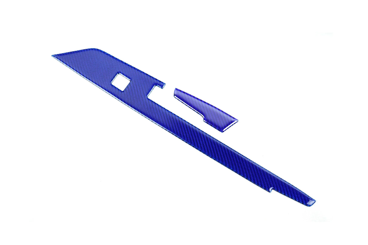 2016-2024 Camaro Real Carbon Fiber Center compartment Trim Overlay