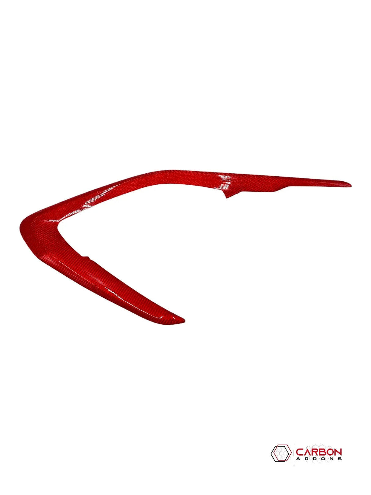 2016-2024 Camaro Real Carbon Fiber Interior Door Panel Chrome Trim Cover