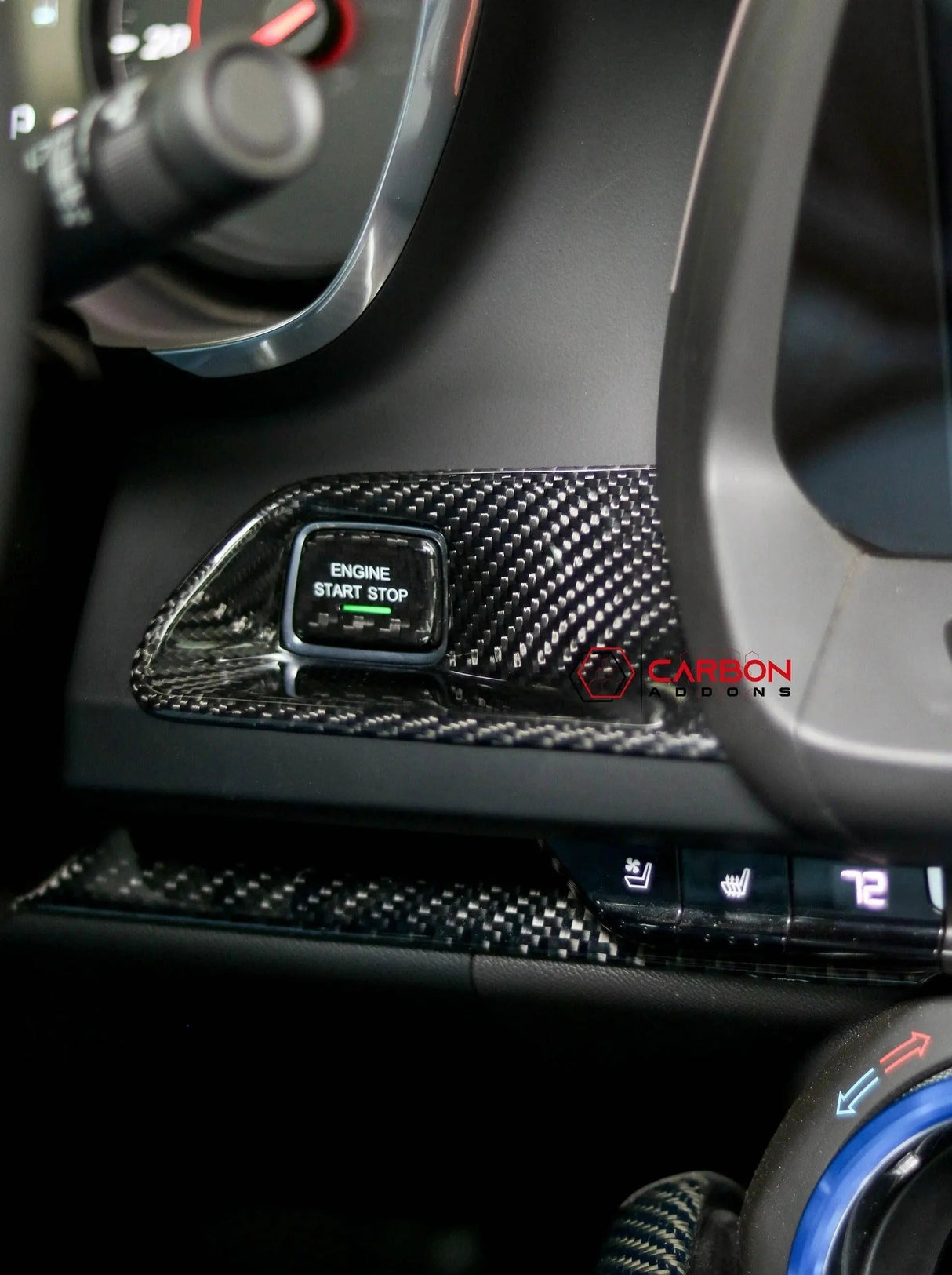 2016-2024 Camaro Start Stop Engine Button Surround Trim Cover