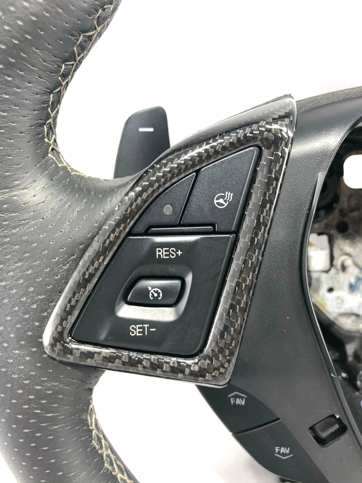 2016-2024 Camaro Steering Wheel and Airbag Chrome Delete Covers