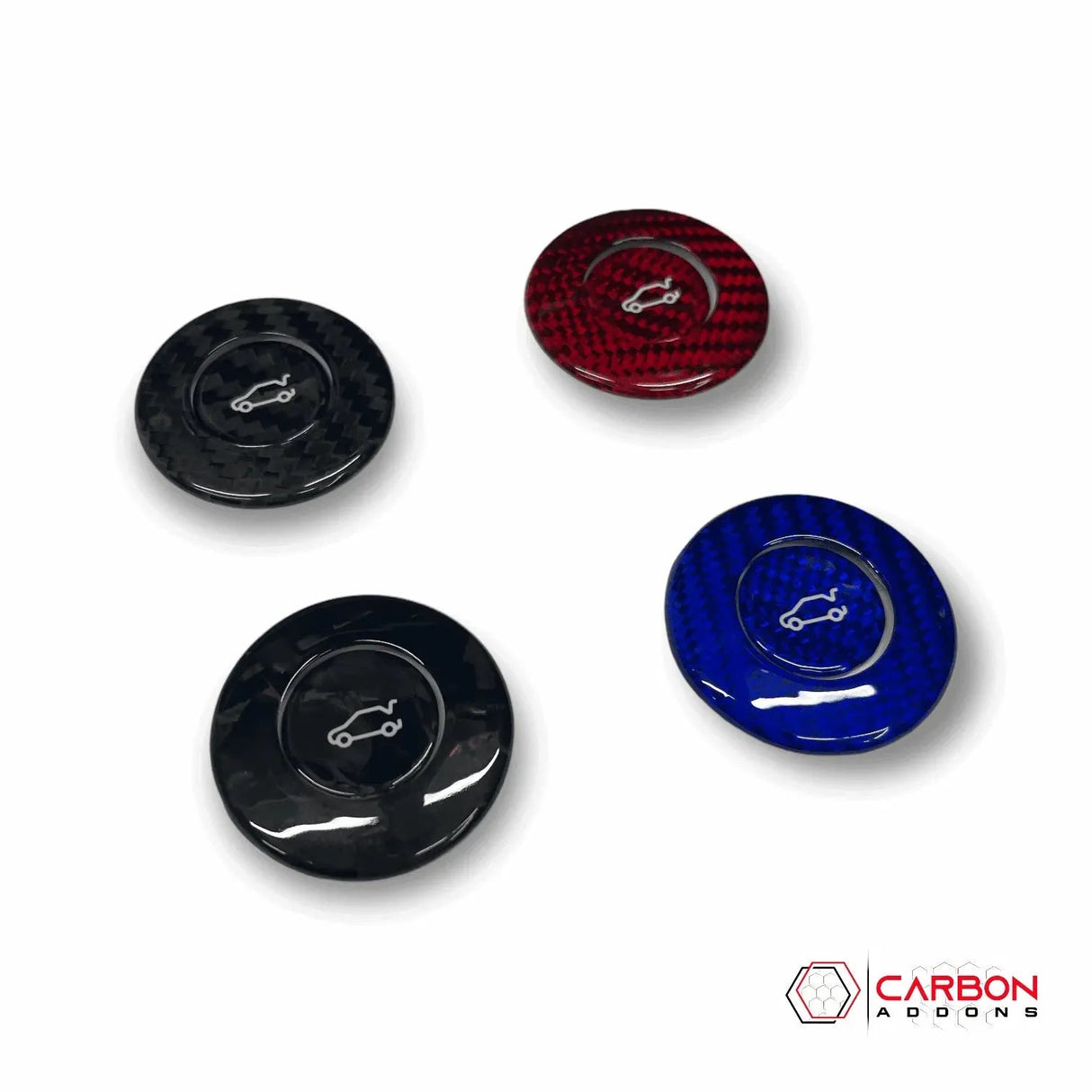 2016-2024 Camaros Carbon Fiber Trunk Release Button Cover