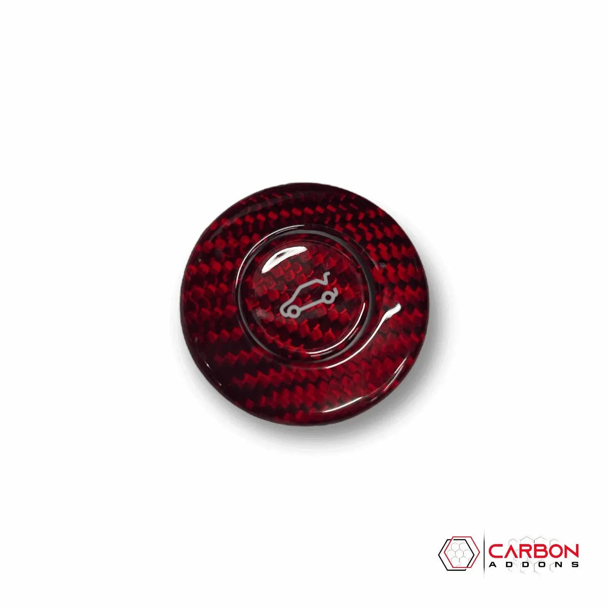 2016-2024 Camaros Carbon Fiber Trunk Release Button Cover