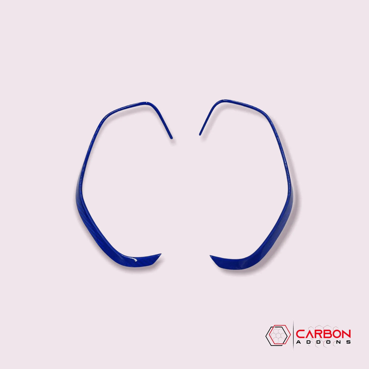 2016-2024 Carbon Fiber Gauge Cluster Bezel Chrome Delete Cover