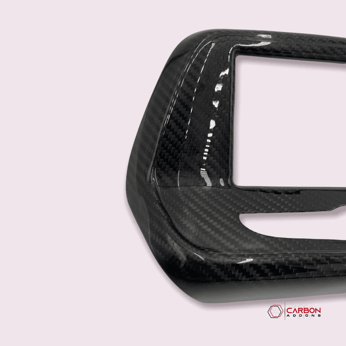 2016-2024 Chevy Camaro Carbon Fiber Infotainment Radio Screen Trim Cover