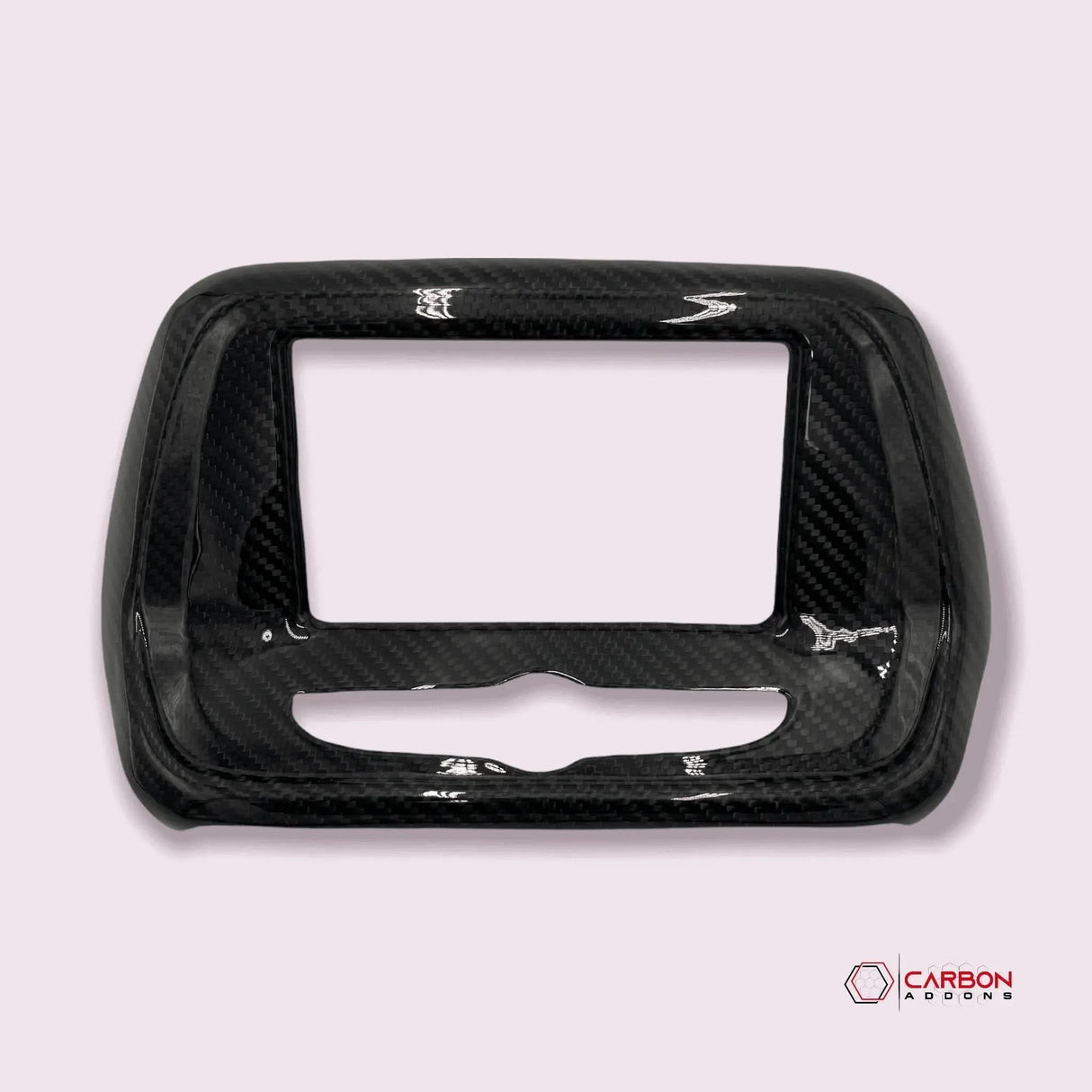 2016-2024 Chevy Camaro Carbon Fiber Infotainment Radio Screen Trim Cover