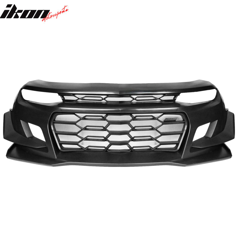 2016-2024 Chevy Camaro Front Bumper Cover Conversion 1LE Style Unpaint