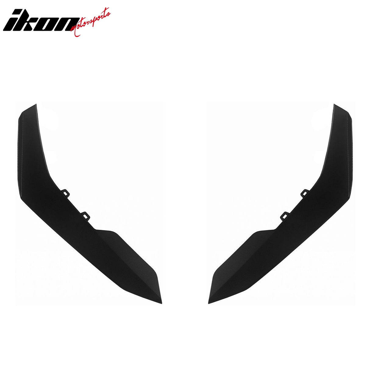 2016-2024 Chevrolet Camaro 1LE Style 2PCS Front Bumper Side Canards PP