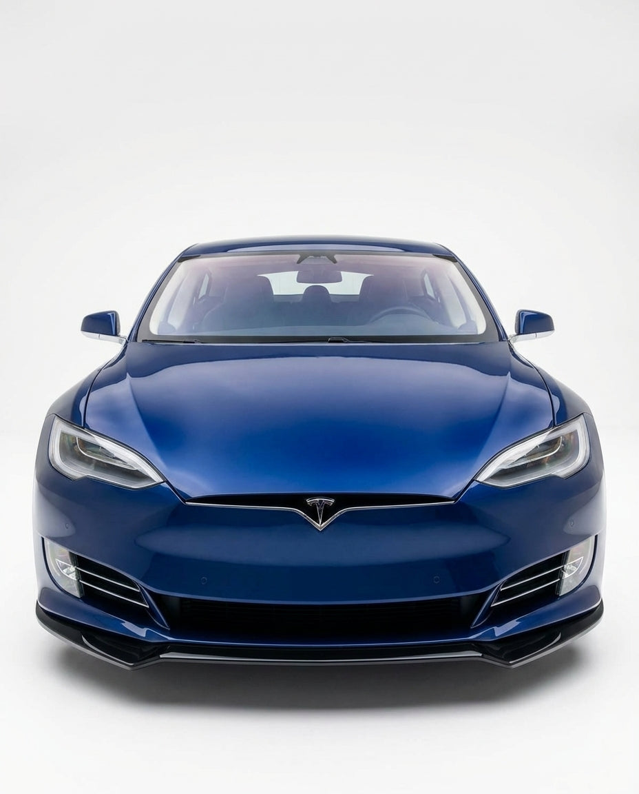 2016.5-2023 Tesla Model S VIP Style Front Lip Under Spoiler - FRP
