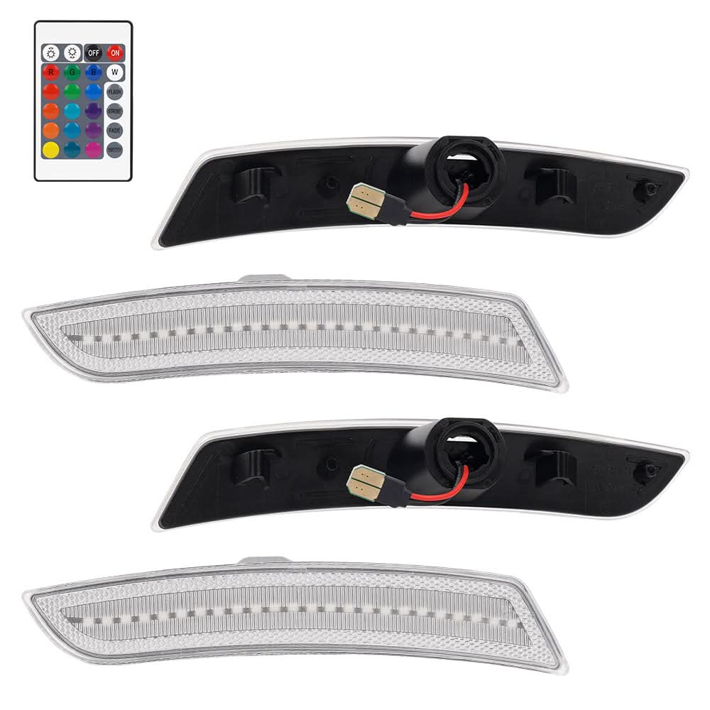 2016-2025 Chevrolet Camaro RGB Clear LED Side Markers