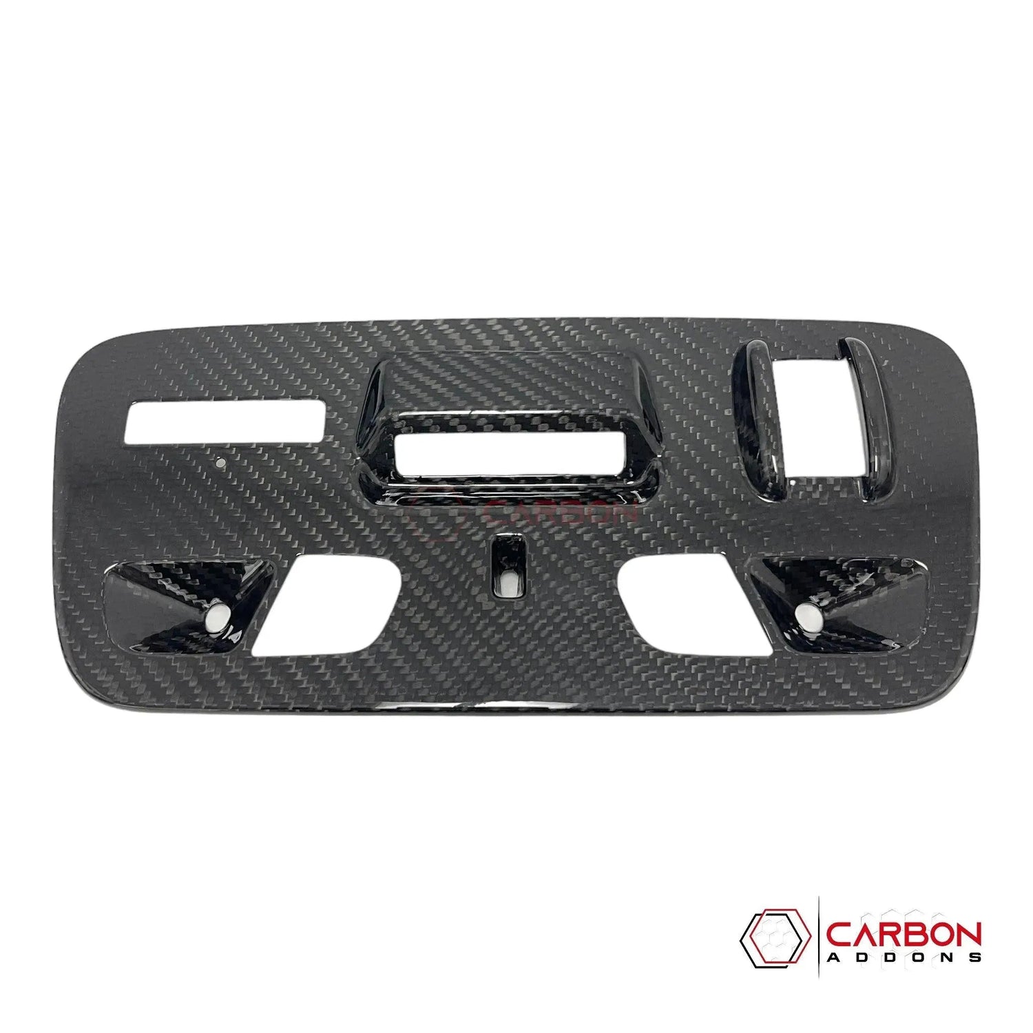 2016–2018 Camaro Real Carbon Fiber Over Head Dome Light Trim Covers