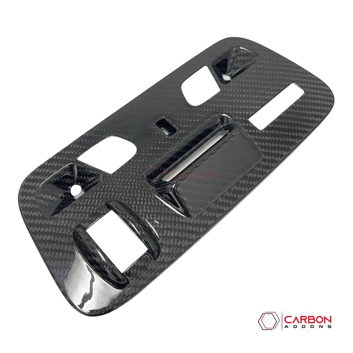 2016–2018 Camaro Real Carbon Fiber Over Head Dome Light Trim Covers