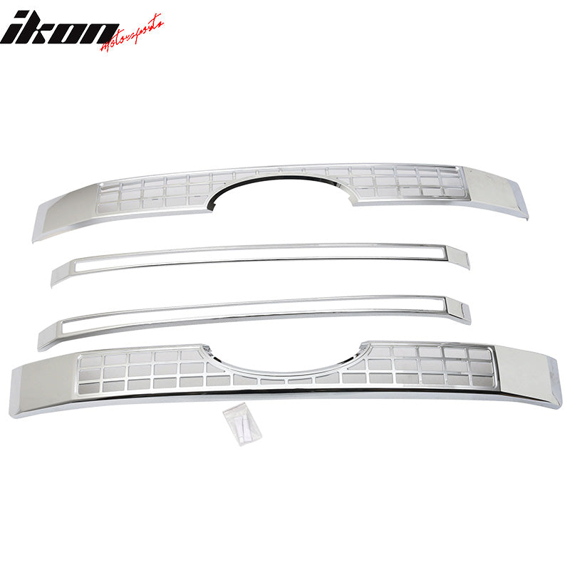 2017-2019 Ford F250 F350 F450 F550 Grill Platinum Chrome Car Grille