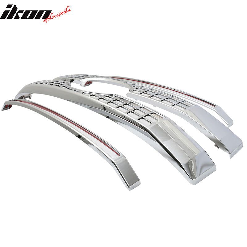 2017-2019 Ford F250 F350 F450 F550 Grill Platinum Chrome Car Grille