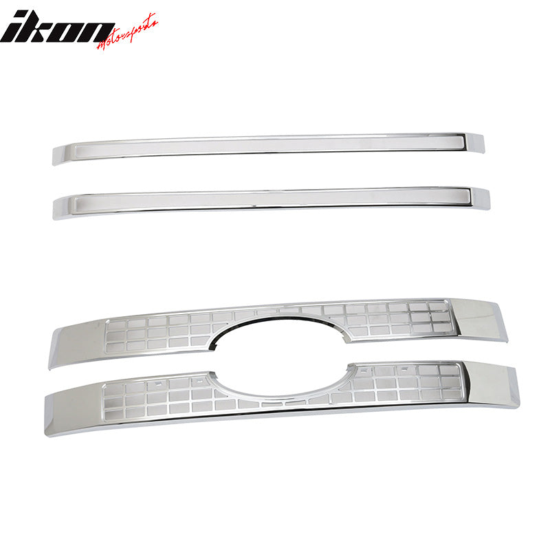 2017-2019 Ford F250 F350 F450 F550 Grill Platinum Chrome Car Grille